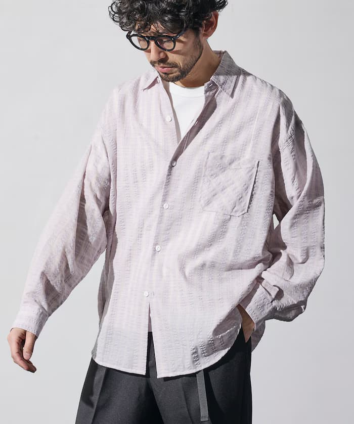 別注沙克襯衫格紋標準領長袖