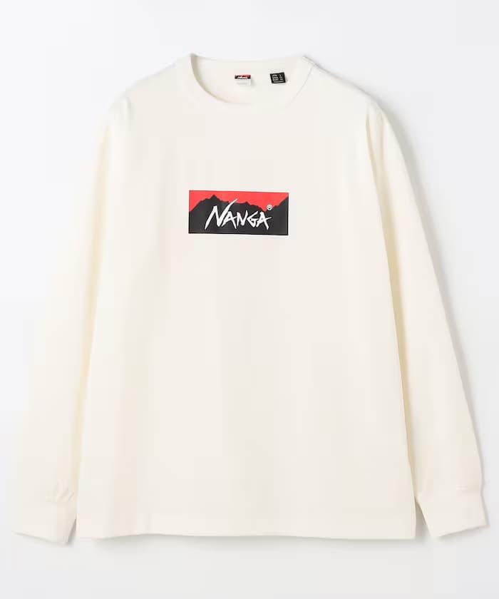ECO HYBRID BOX LOGO L/S TEE