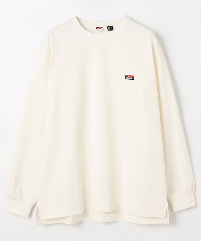 ECO HYBRID BOX LOGO EMBROIDERY L/S TEE