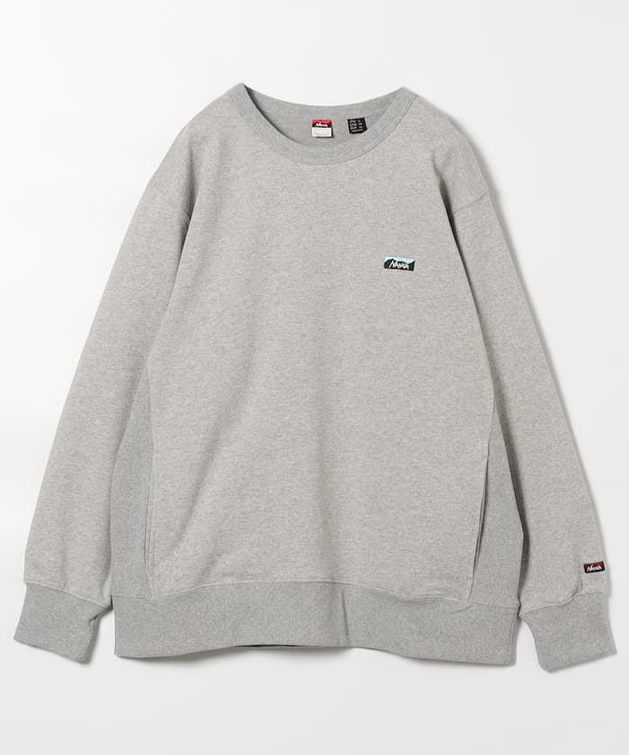 ECO HYBRID MINI BOX LOGO EMBROIDERY SWEATSHIRT