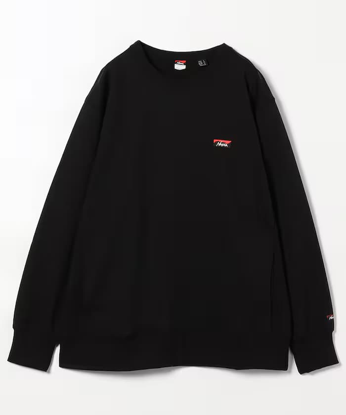 ECO HYBRID MINI BOX LOGO EMBROIDERY SWEATSHIRT