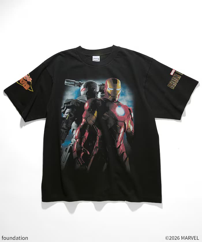 IRON MAN2/ Randys Donuts Tee BK1
