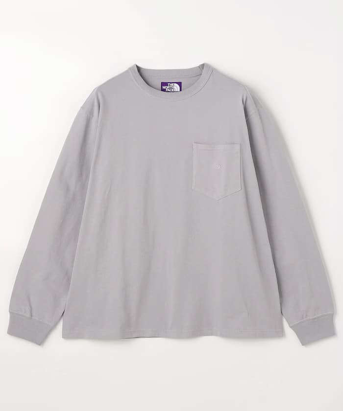 8oz Field Long Sleeve Pocket Tee