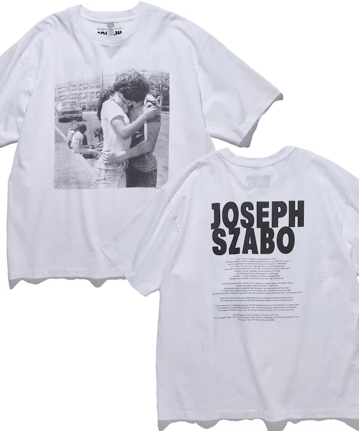 【4/3 12:00~発売】JOSEPH SZABO PHOTO CREW NECK TEE TEENAGE