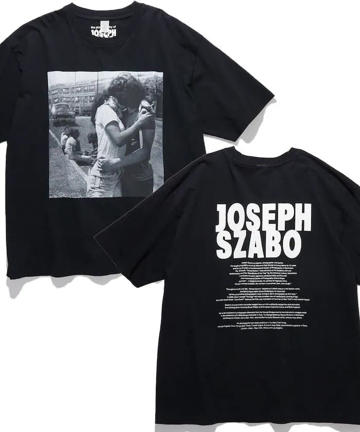 【4/3 12:00~発売】JOSEPH SZABO PHOTO CREW NECK TEE TEENAGE