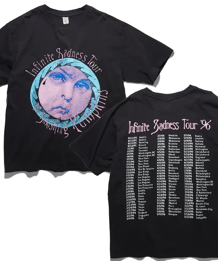 【4/3 12:00~発売】SMASHING PUMPKINS IS TOUR 96 TEE