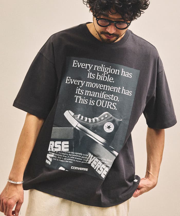 別注復古風格照片圓領T恤