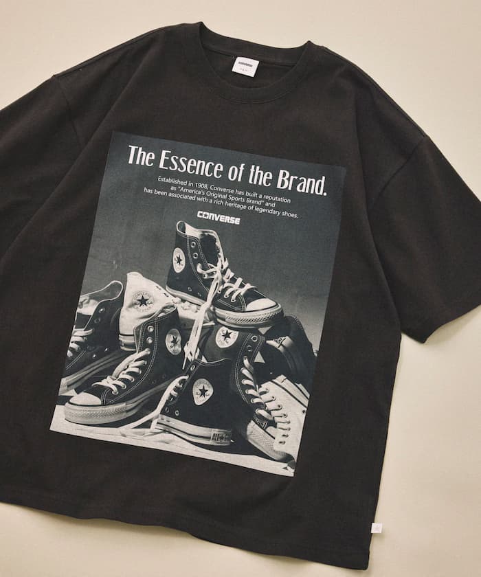 別注復古風格照片圓領T恤