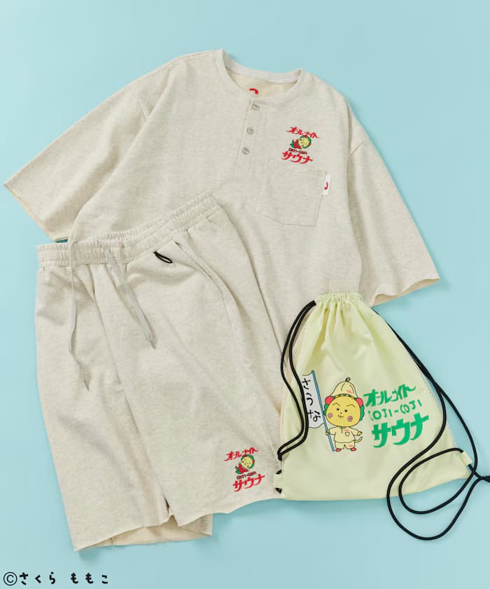 【3月19日12:00發售】特別款 ALL NIGHT SAUNA KANNAIGI 裡毛套裝組合 附贈背包款