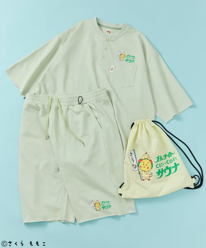 【3月19日12:00發售】特別款 ALL NIGHT SAUNA KANNAIGI 裡毛套裝組合 附贈背包款