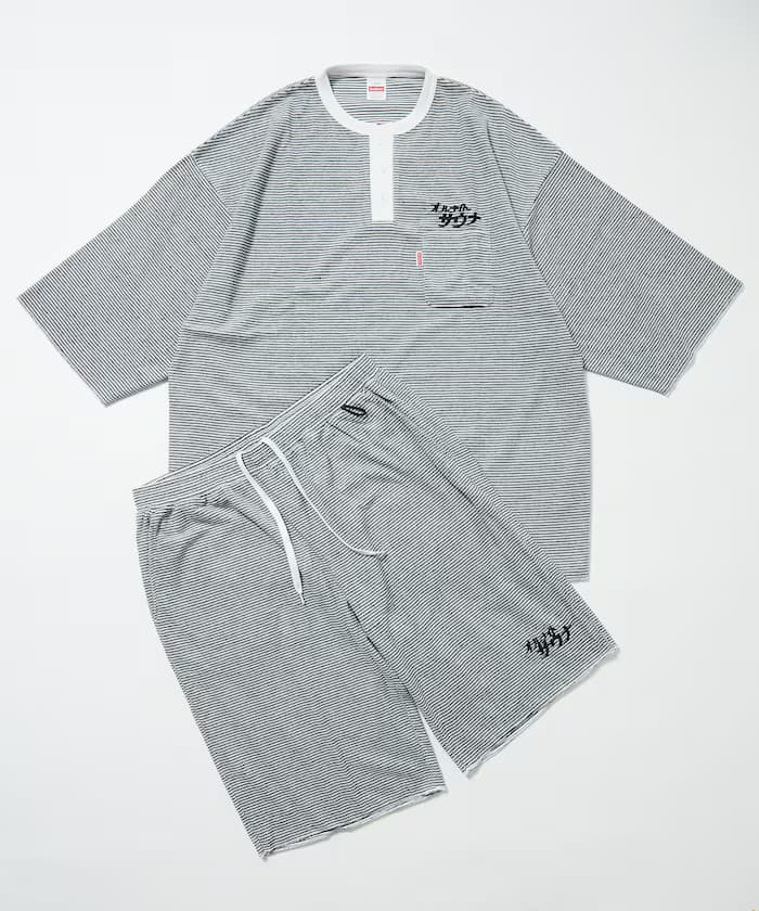 【新色追加】別注 KANNAIGI by Healthknit 毛巾布套裝 男女適穿