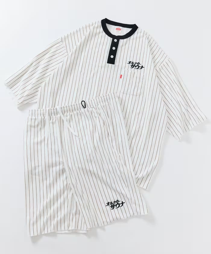 【新色追加】別注 KANNAIGI by Healthknit 毛巾布套裝 男女適穿