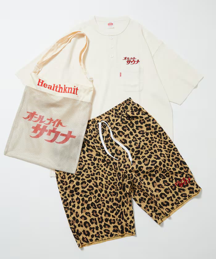 別注網眼包包付き KANNAIGI by Healthknit 華夫格