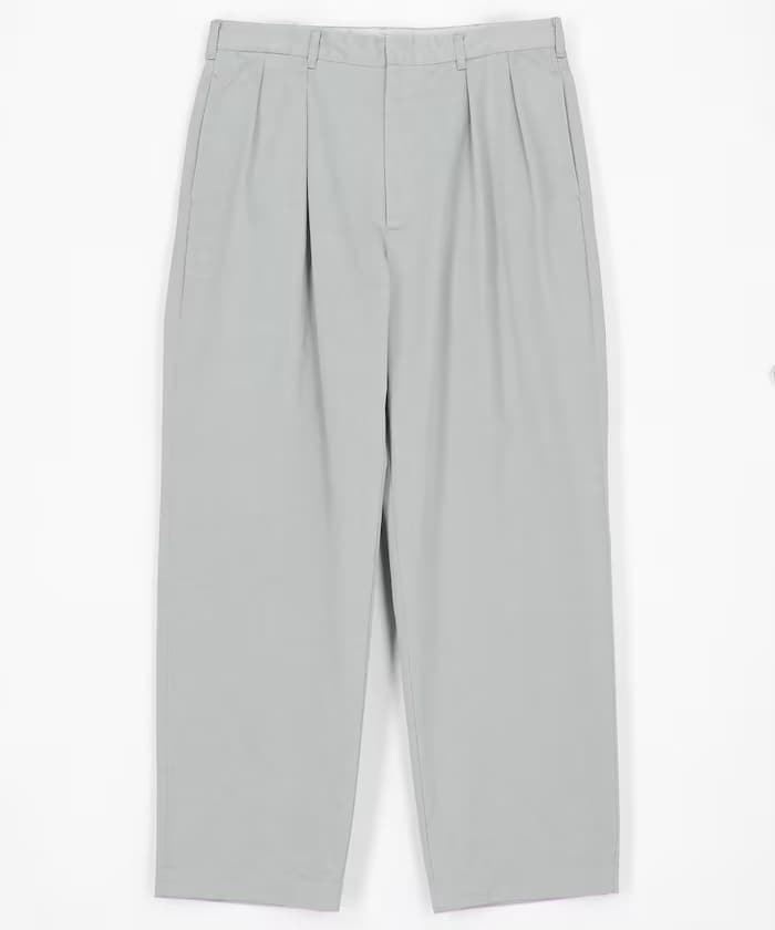 Double Pleated Chino Pants