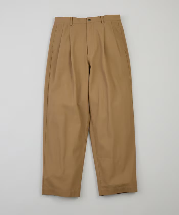 【Japan Exclusive】2 Tack Chino Trousers Produced by 金子恵治