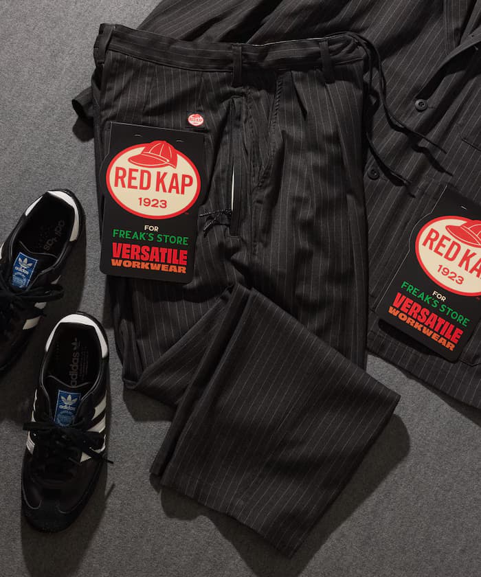 別注 SMU PT-38 SETUP 2TUCK TR 寬版褲子 【適用套裝搭配】