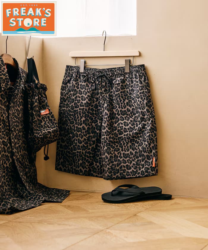 寬鬆版再生尼龍鬆緊短褲