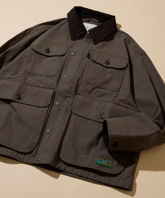 Foxfire × FREAK'S STORE別注 輕量鴨布Warden外套