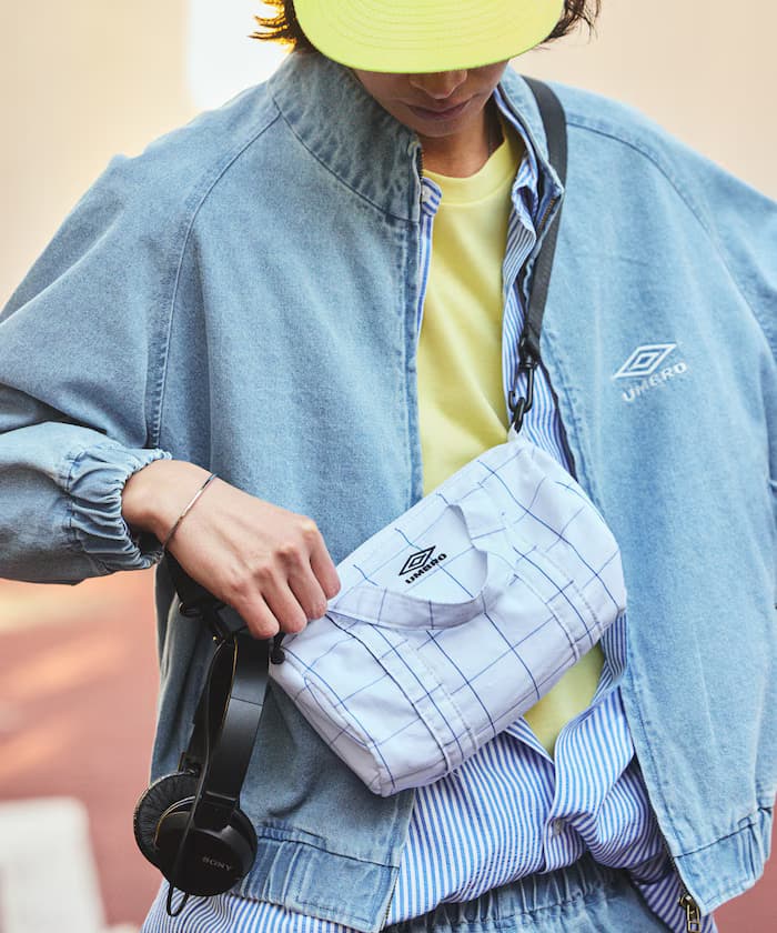 別注 Boston Mini Bag Check&Stripe