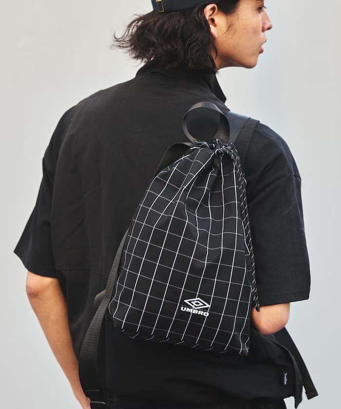 SP Packable Mini Bag Check&Stripe