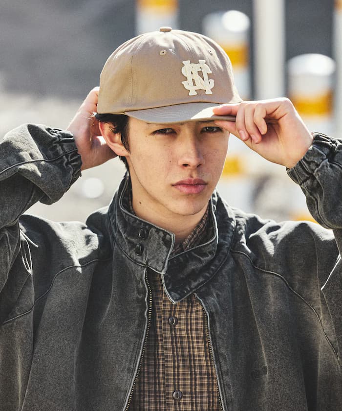 ベーシック ツイル NSC ロゴ棒球帽