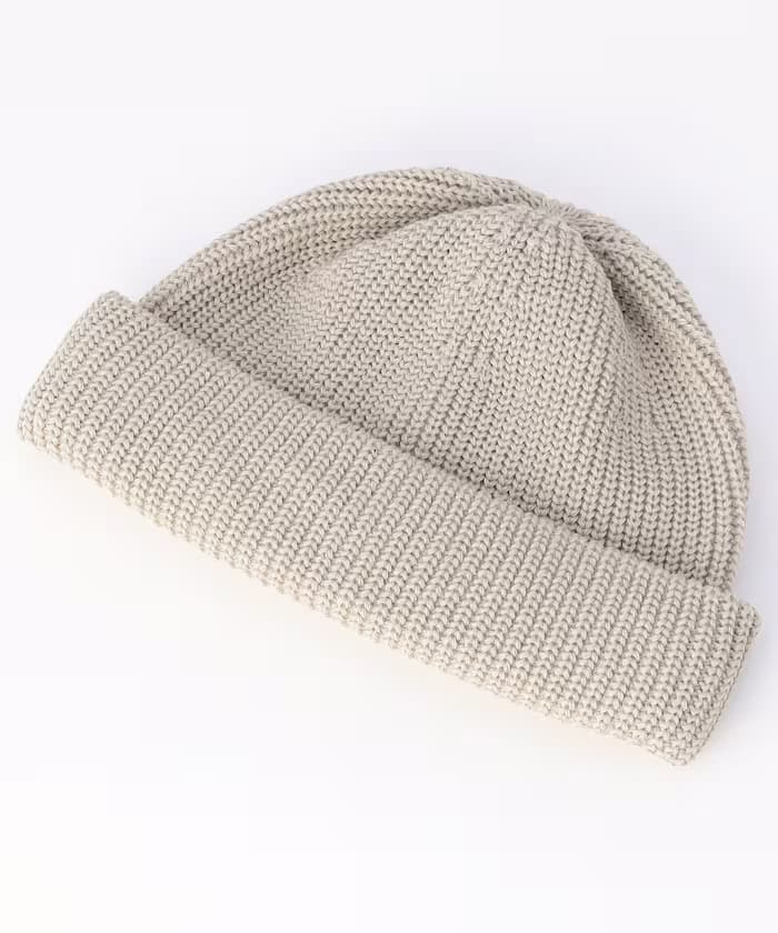 別注 綿麻 RollKnit CAP