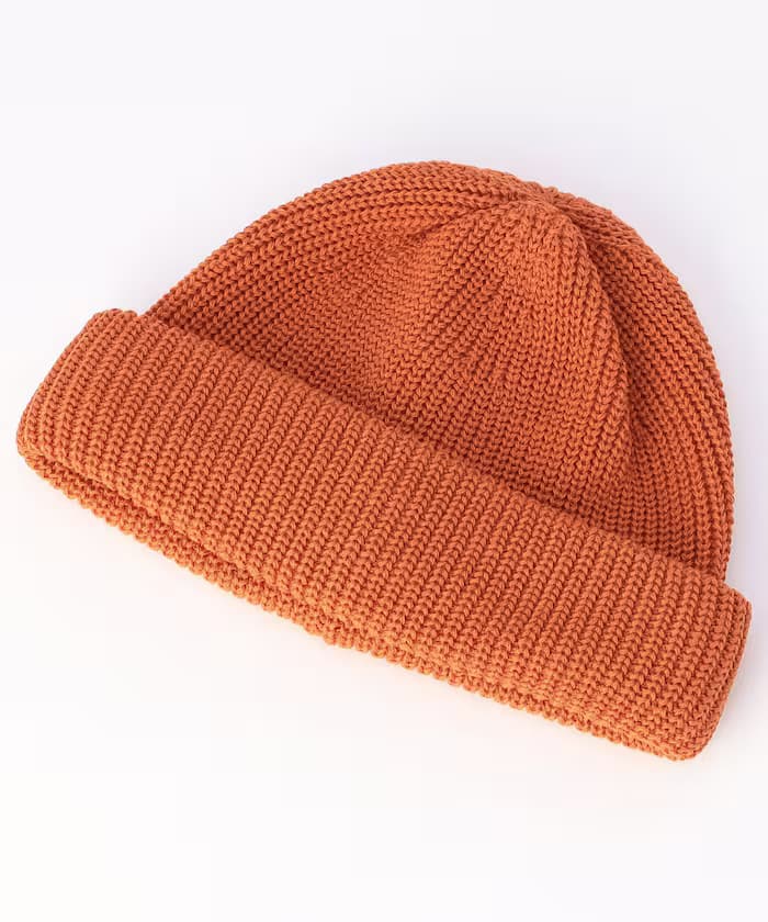 別注 綿麻 RollKnit CAP