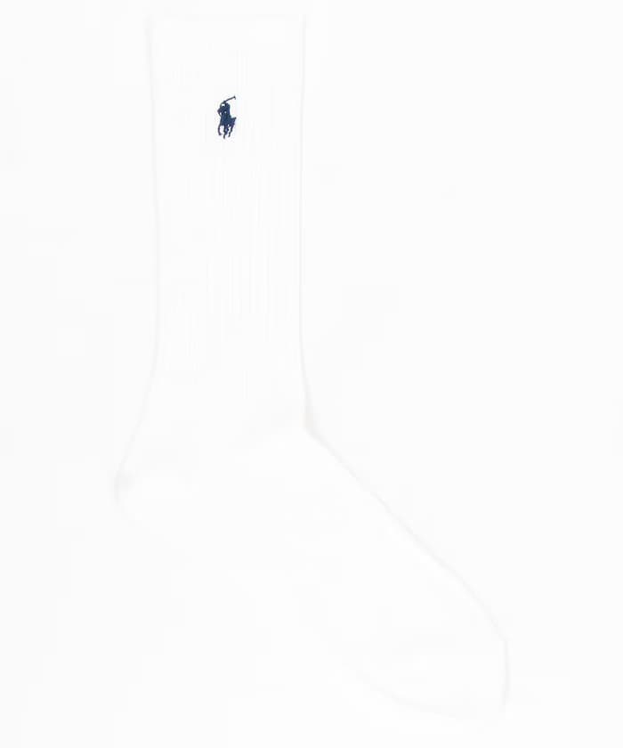 Polo 刺繡LOGO短襪