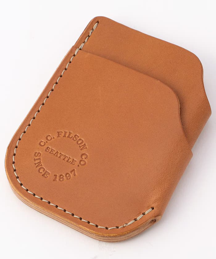 BRIDLE LEATHER FRONT POCKET CASH & CARD CASE