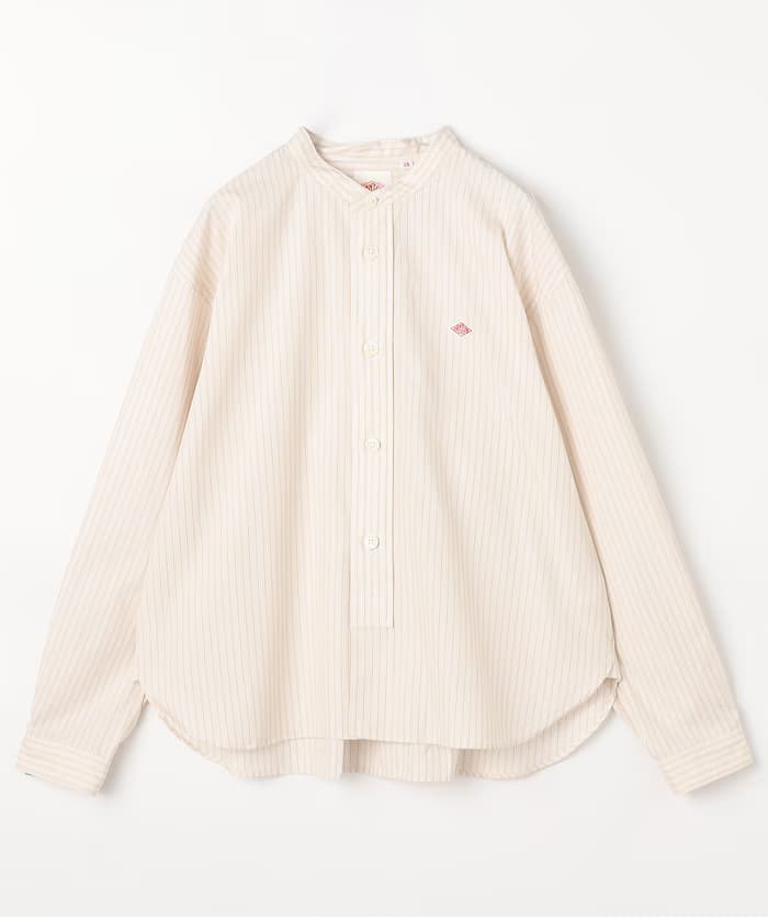 BAND COLLAR SHIRT