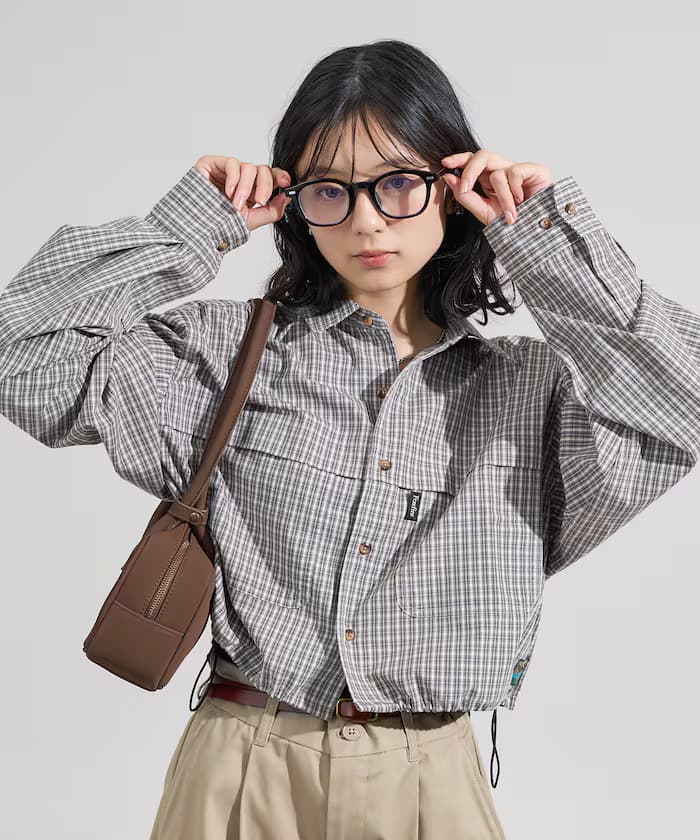 別注漁夫口袋長袖襯衫