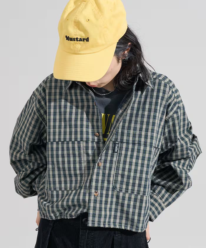 別注漁夫口袋長袖襯衫