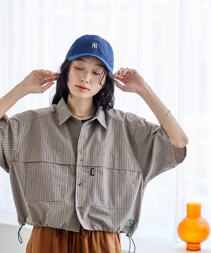 別注漁夫口袋短袖襯衫