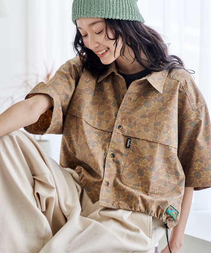 別注漁夫口袋短袖襯衫