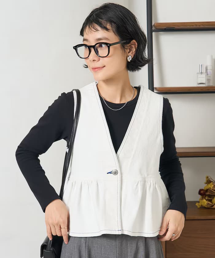 別注 PEPLUM 2WAY 抹胸上衣＜套裝組合對應＞