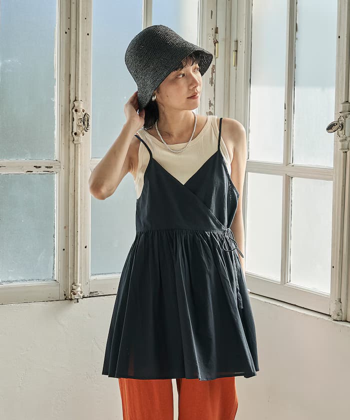 印度繞頸流蘇細肩帶吊帶背心裙