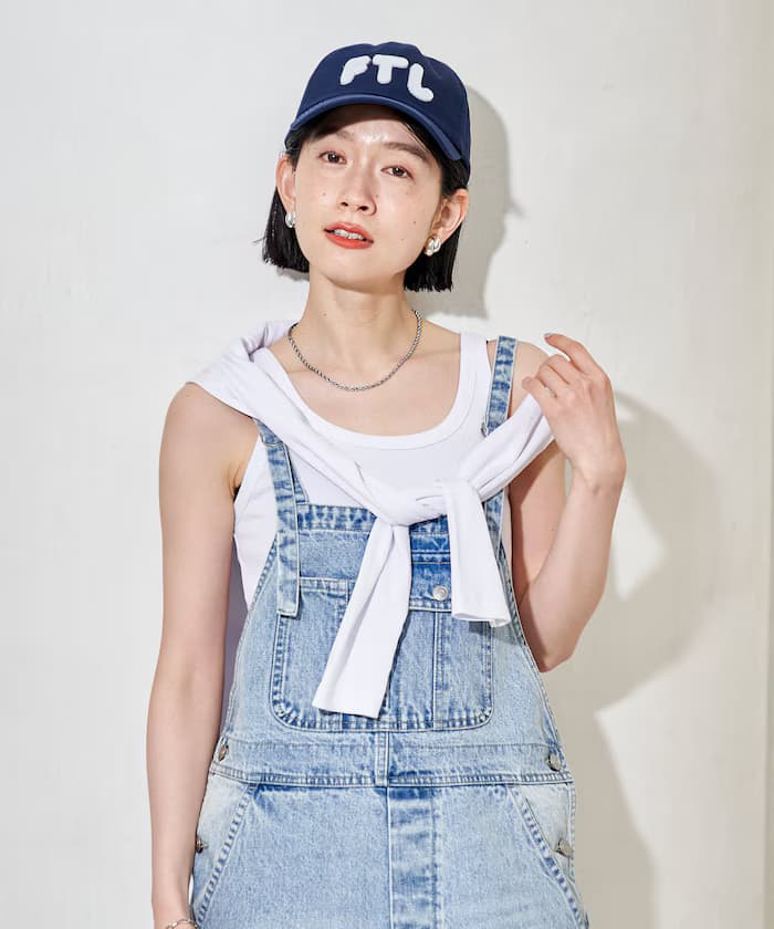 棉質莫代爾肋條背心