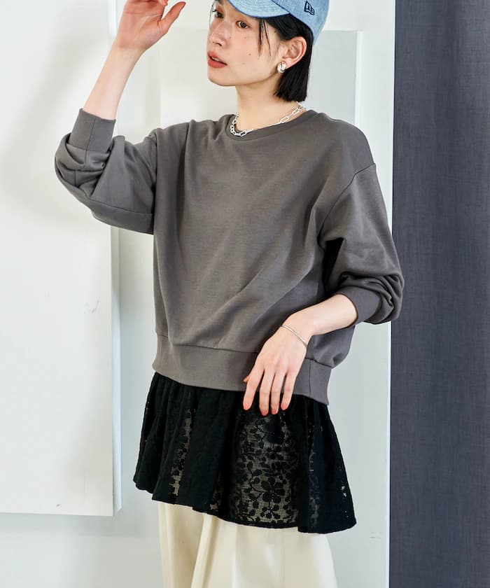 【套組商品】疊穿細肩帶背心套組 衛衣套頭衫