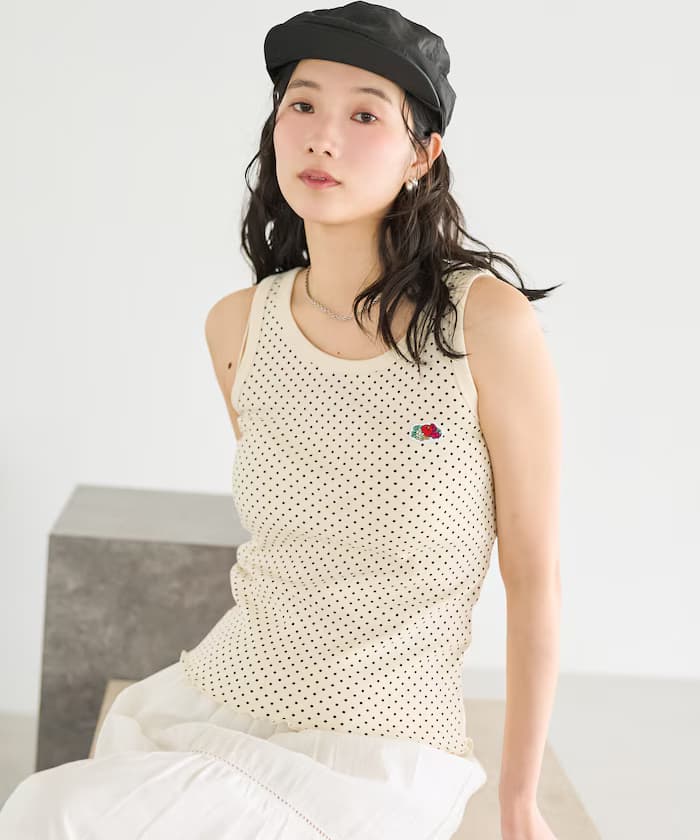 別注圓點背心