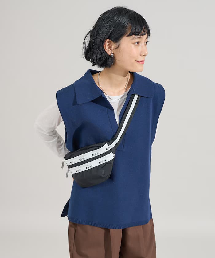 可機洗衛衣風針織背心 POLO領跳脫款 可搭套裝組