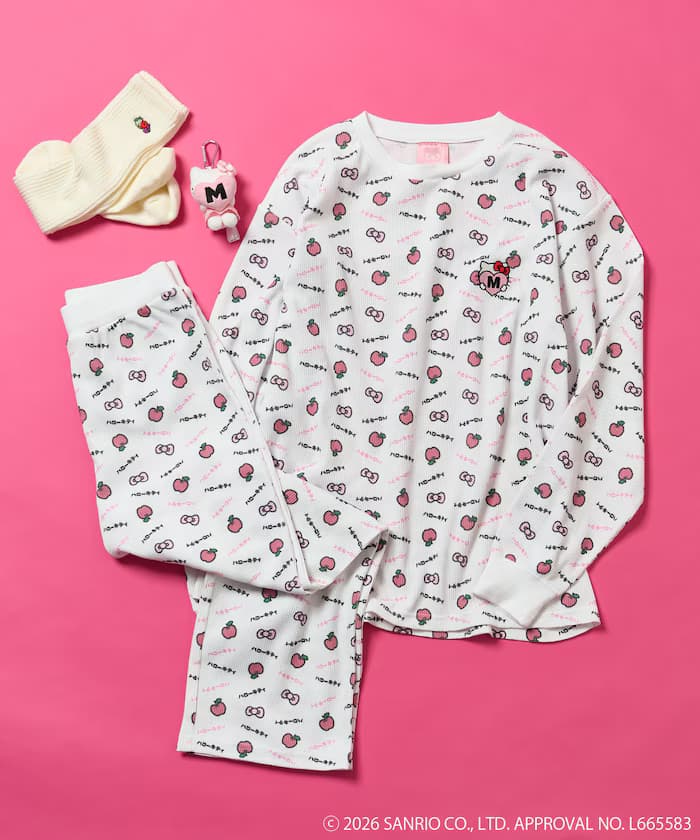 HELLO KITTY 總圖案印花居家服