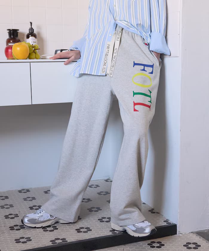 別注 裏毛衛衣褲子