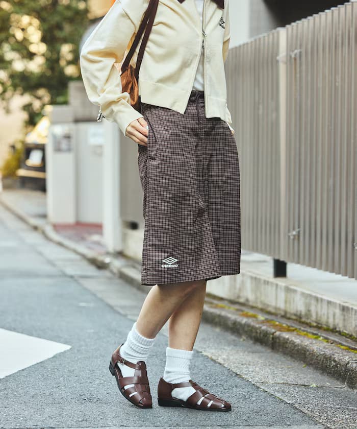 別注 TUCK HALF PANTS