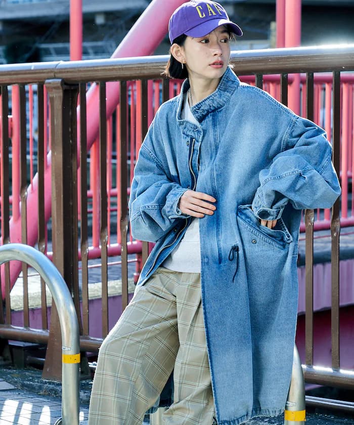 M-65 褪色加工長版莫茲大衣