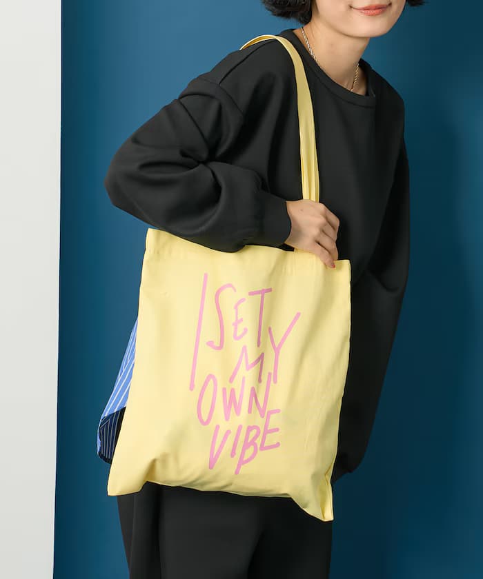 MESSAGE LOGO 托特包 限定展開