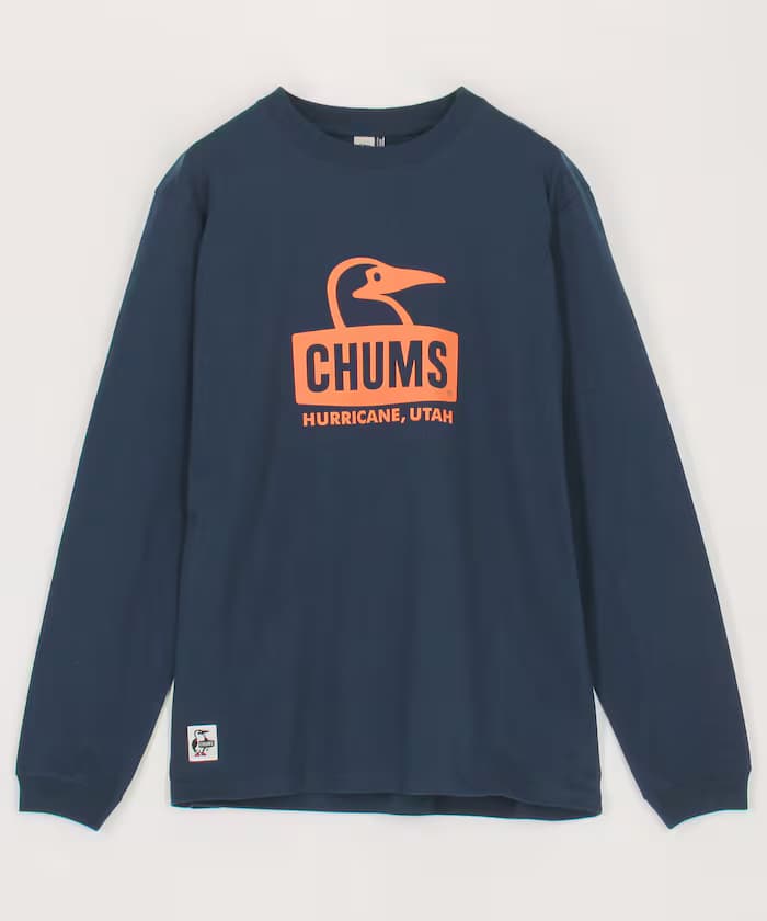 CHUMS Booby Face長版袖T恤 【限定展開】