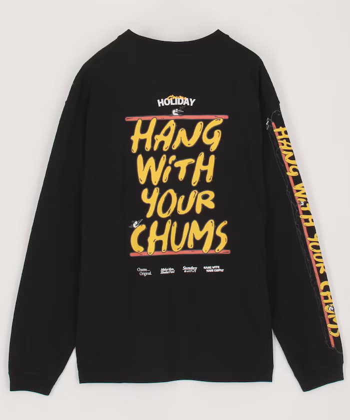 CHUMS 熱狗長袖T恤 【限定展開】