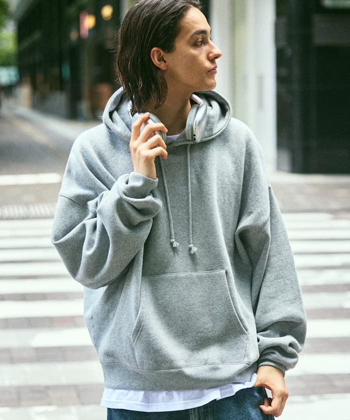 12oz 短版重磅套頭連帽衫