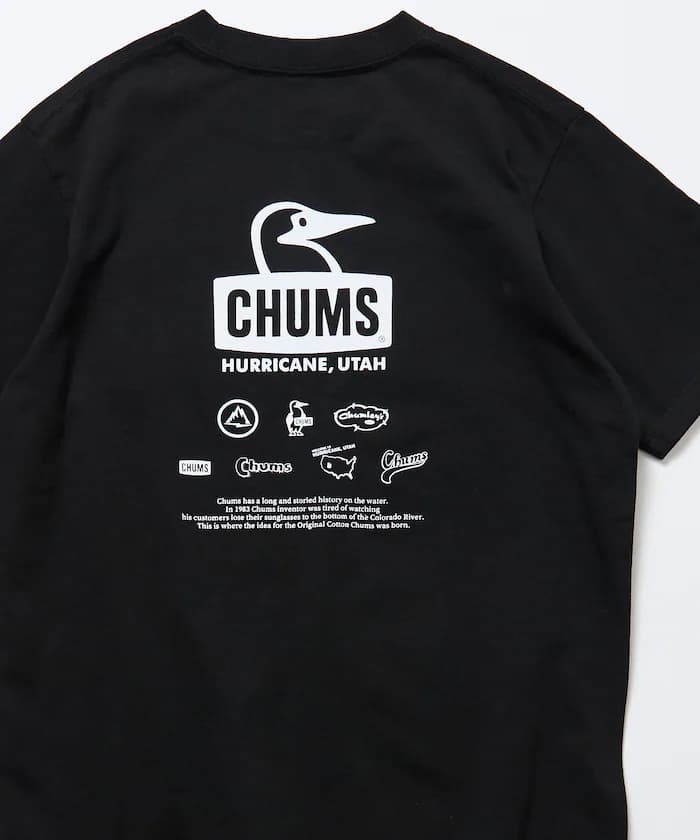 CHUMS×FREAK'S STORE 別注 歷史背後印花 圓領T恤 【限定展開】