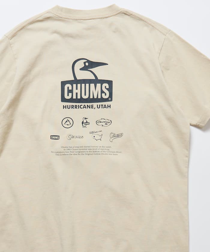 CHUMS×FREAK'S STORE 別注 歷史背後印花 圓領T恤 【限定展開】